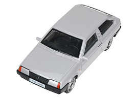 Машина металлическая 2108-11-SR LADA lada 2108 длина 10,5 см, инер, серебристый металлик,