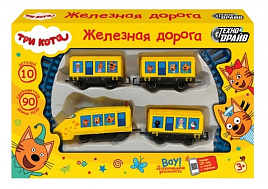 Железная дорога 2007B052-R Мультяшная Три Кота