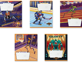 Тетрадь 24л. линия Erich Krause 58264 Робоспорт