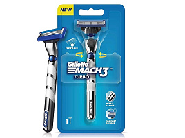 Станок для бритья Gillette Mach3 Turbo Flexball с 1кас