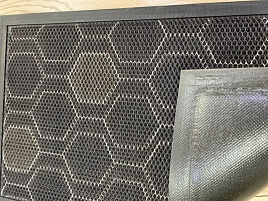 Коврик придверный 45*75 Zalel Кольчуга DLS-001