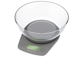 Весы кухонные MAXVI KS102P grey