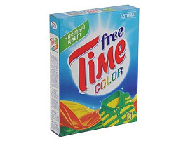 Стиральный порошок Free Time 350г автомат Колор М(Казань)
