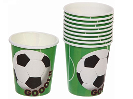 Стакан бумажный 863-163 Футбол 0,2л (10шт)