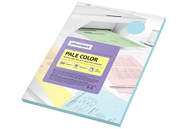 Бумага OfficeSpace PC_38231 "Pale Color", А4, 80г/м2, 100л., (голубой)