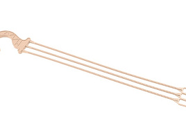 Подвес для кашпо Пудра КШ-7274