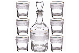 Набор для водки 7пр 1230-Г34К Аскет