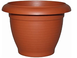 Кашпо цветочное 4л Терра 049282/1663 терракот
