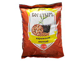 Дренаж Керамзитовый Богатырь мелкий 2,5л 1288