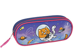 Пенал мягкий ArtSpace Sch_49573 210*80*45 "CosmoCat", полиэстер