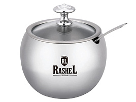 Сахарница Rashel R-1800 400мл с ложечкой