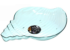 Тарелка пластик 403-908 Ракушка морская волна 27,5*908см