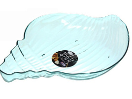 Тарелка пластик 403-908 Ракушка морская волна 27,5*908см