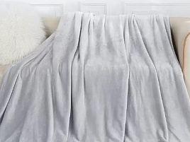 Плед-покрывало 150*200 Silvano Жакард светло-серый 150/002-SIL/CL 5017