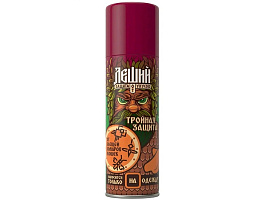 Комары Аэрозоль 150мл Леший 3в1 комары,мошки, слепни, москиты Рефтамид на Одежду