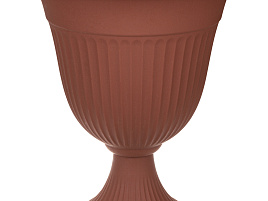 Вазон 12,6л Ливия М3203 высокий терракот