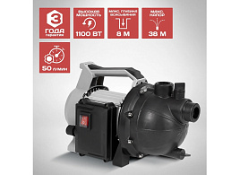 Насос поверхностный Ставр НП-810 глуб.8м,напор 38м,50л/мин,3.8бара