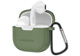 Наушники BOROFONE BW29/9807 Green беспроводные,вкладыши