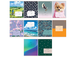 Тетрадь 24л. линия  Т5ск24 06132 "Mix-10"