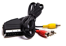 Кабель Сигнал (6931) шнур Ск-3RCA 1,5 м (шт/шт) с переключателем