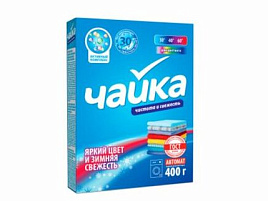 Стиральный порошок Чайка 400г автомат Зимняя свежесть.Для цветного.