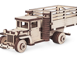 Конструктор деревянный 0079 Грузовик ЛТ-ВБ