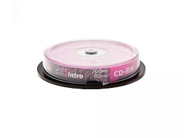 CD-RW диск VS 80 4-12х кейбокс (10)