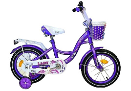 Велосипед d14 14LLPR LOKI Lady фиолетовый