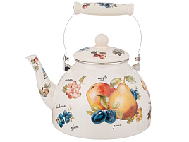 Чайник эмаль 4л 934-428 Agness Фрукты