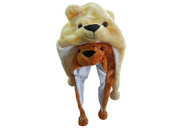 НГ Шапка длинные уши Мишка