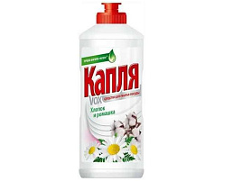 Средство для посуды Капля VOX 500мл Хлопок и ромашка(Самара)9131