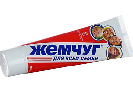 Зубная паста Жемчуг Нов.100мл Для всей семьи б/ф(НК)1258