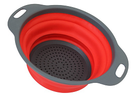 Дуршлаг силикон круглый малый XXX-17