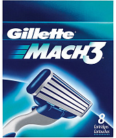 Кассеты для бритья Mach3 8шт.3548/4193