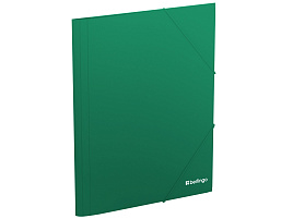 Папка на резинках Berlingo FB4_A4983 "Soft Touch" А4, 600мкм, зеленая