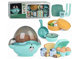 Яйцеварка А1006-6 с продуктами на батарейках