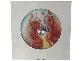 *СГ Блюдо вращающееся 105-0782 Символ года 2026 28,5см