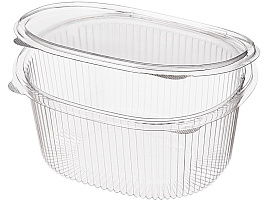 Одноразовый контейнер 380г прозр. ЮП-РКС-350/ЮУПМ6003/6096/6126/1/М7344