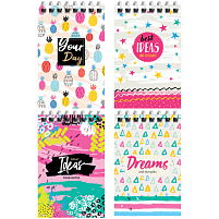Блокнот 40л. ArtSpace Б7к40гр_24248 на гребне Cheerful pattern