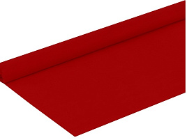 Цветная бумага крепированная ТРИ СОВЫ CR_43941 красная, 50*250см, 32г/м2, в рулоне, пакет с европодвесом
