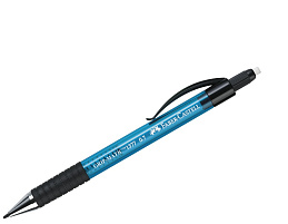 Карандаш механический Faber-Castell 137751 "Grip Matic 1377" 0,7мм, с ластиком, автоподача грифеля, синий