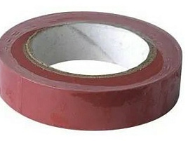 Изолента красная 15*20 Klebebander 3255