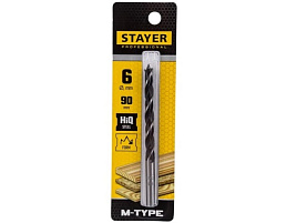 Сверло по дереву 6мм 2942-090-06/4403