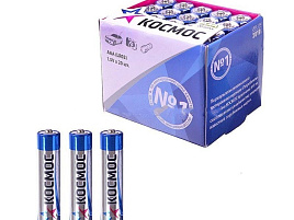 Батарейка Космос LR3 20шт коробка