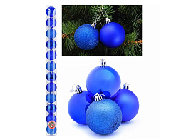 Шар 6см S0138-1 Новогодняя ночь 1шт