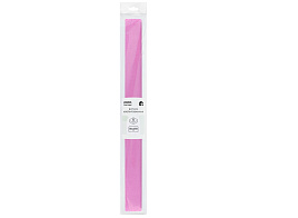 Цветная бумага крепированная ТРИ СОВЫ CR_43961 розовая, 50*250см, 32г/м2, в рулоне, пакет с европодвесом