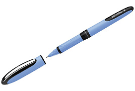 Ручка роллер Schneider 183501 "One Hybrid N" черная, 0,7мм, игольчатый пишущий узел, одноразовая