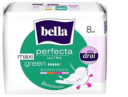Прокладки Белла перфект Ultra макси Green 8шт.3525/6076
