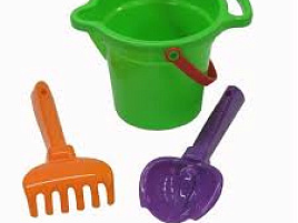 Песочный набор №148 2968 Ведро,совок,грабли