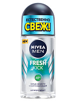 Дезодорант Nivea 50мл рол.муж.Fresh Klik(Nivea)83218/0776